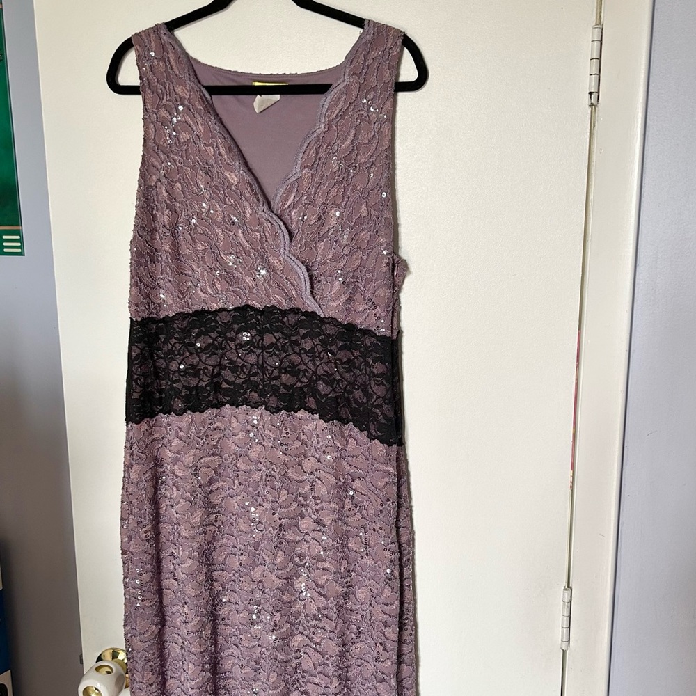 Dusky Dreaming purple maxi dress - Picture 3 of 10